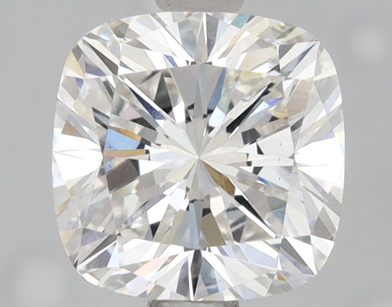 2.04-Carat Cushion Shape Lab Grown Diamond, Color : G, Cut : Na, Clarity : VS1