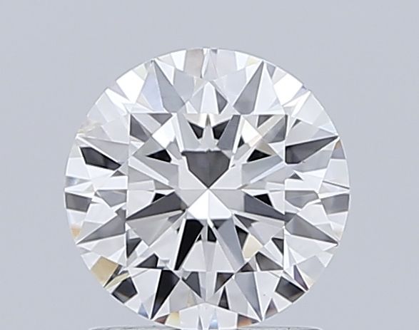 1.11-Carat Round Shape Lab Grown Diamond, Color : F, Cut : Excellent, Clarity : VS1
