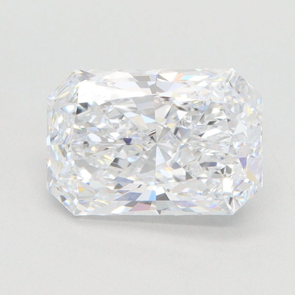 2.1-Carat Radiant Shape Lab Grown Diamond, Color : E, Cut : Na, Clarity : VVS2