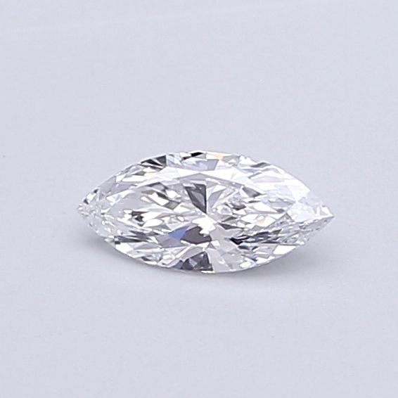 0.39-Carat Marquise Shape Lab Grown Diamond, Color : D, Cut : Na, Clarity : VS1