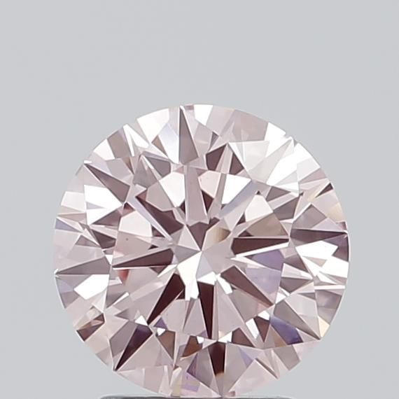 2.07-Carat Round Shape Lab Grown Diamond, Cut : Excellent, Clarity : VS1