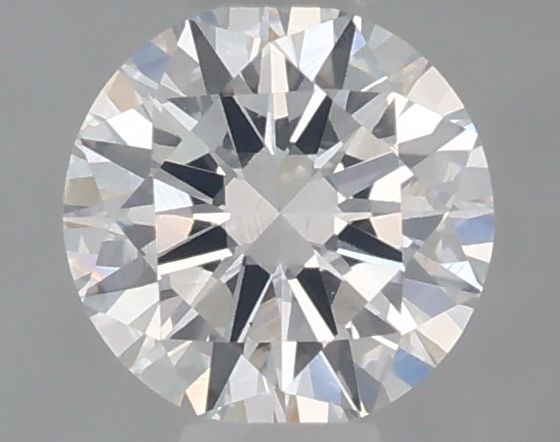 0.31-Carat Round Shape Lab Grown Diamond, Color : E, Cut : Very Good, Clarity : VS2