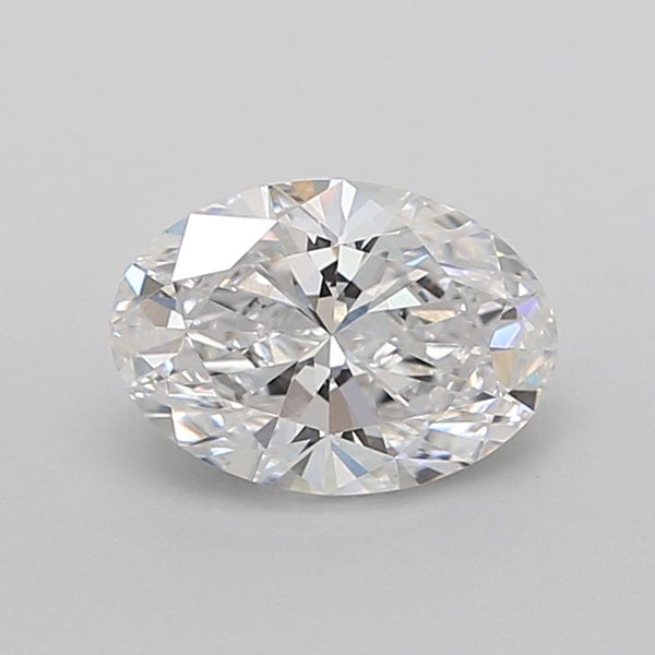 1.32-Carat Oval Shape Lab Grown Diamond, Color : D, Cut : Na, Clarity : VVS2