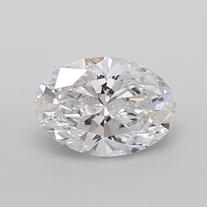 1.32-Carat Oval Shape Lab Grown Diamond, Color : D, Cut : Na, Clarity : VVS2