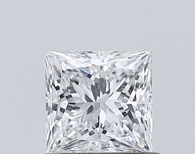 0.6-Carat Princess Shape Lab Grown Diamond, Color : D, Cut : Na, Clarity : VVS2