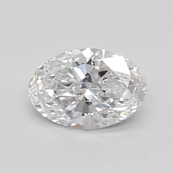 0.32-Carat Oval Shape Lab Grown Diamond, Color : D, Cut : Na, Clarity : VS1