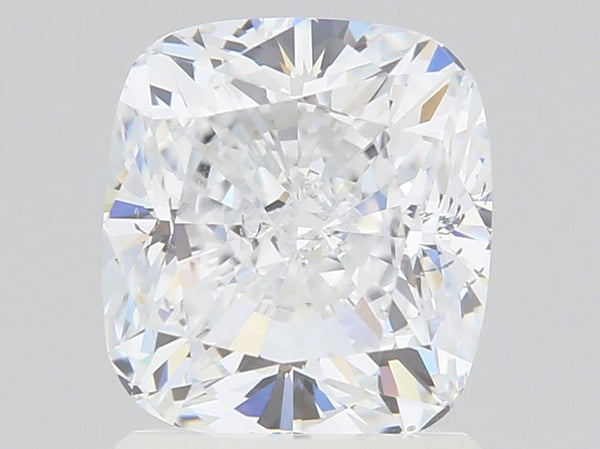 1.5-Carat Cushion Shape Lab Grown Diamond, Color : G, Cut : Na, Clarity : SI1