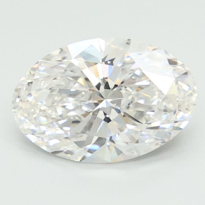1.47-Carat Oval Shape Lab Grown Diamond, Color : E, Cut : Na, Clarity : VVS2