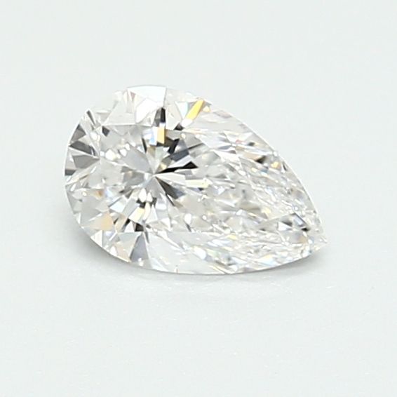 0.51-Carat Pear Shape Lab Grown Diamond, Color : D, Cut : Na, Clarity : VS1