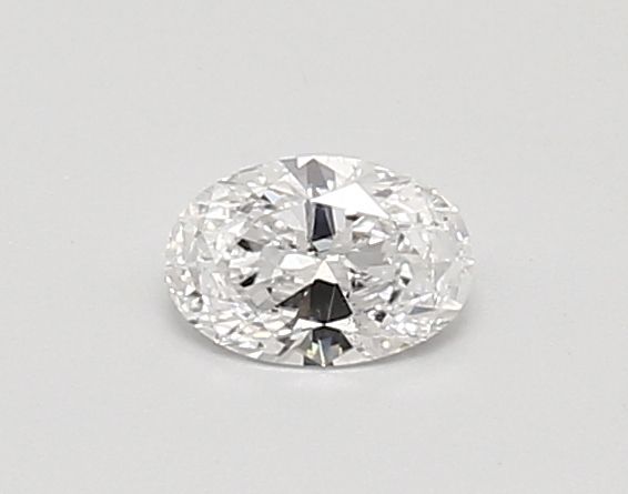 0.31-Carat Oval Shape Lab Grown Diamond, Color : D, Cut : Na, Clarity : SI1