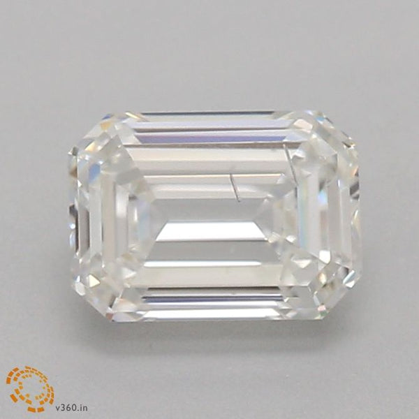 0.62-Carat Emerald Shape Lab Grown Diamond