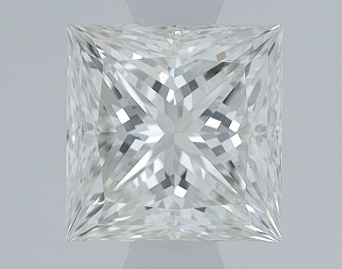 0.8-Carat Princess Shape Lab Grown Diamond