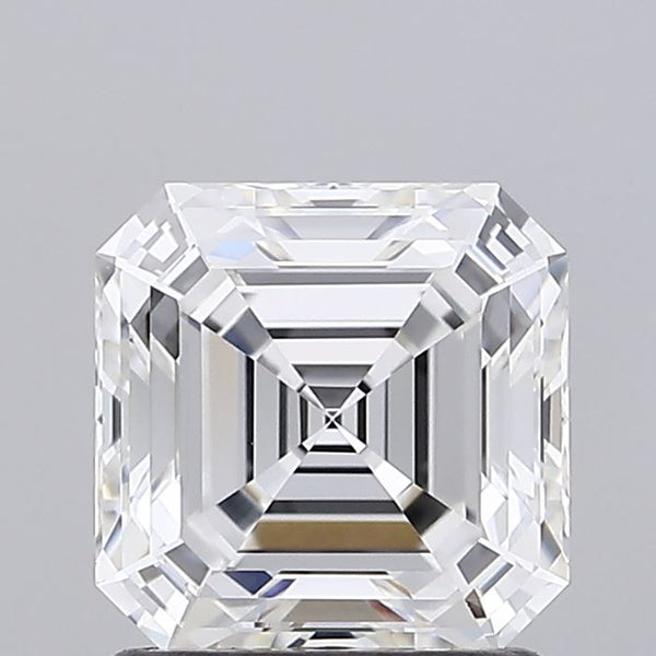 1.42-Carat Asscher Shape Lab Grown Diamond, Color : G, Cut : Na, Clarity : VVS1