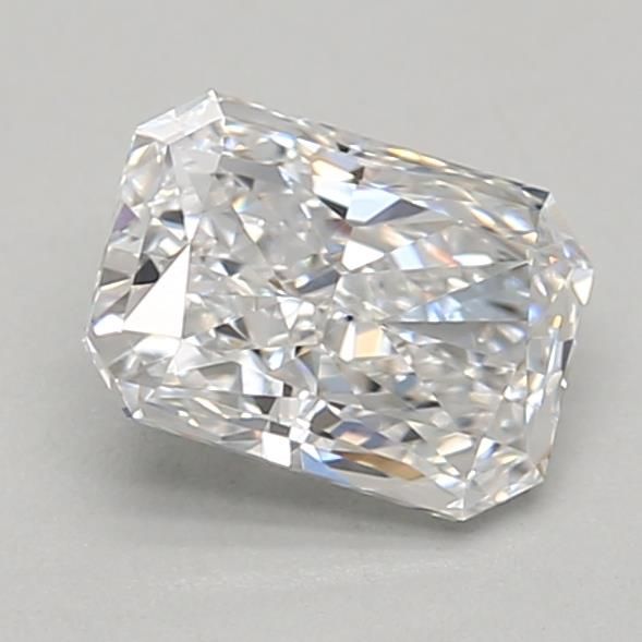 0.77-Carat Radiant Shape Lab Grown Diamond, Color : D, Cut : Na, Clarity : VVS2