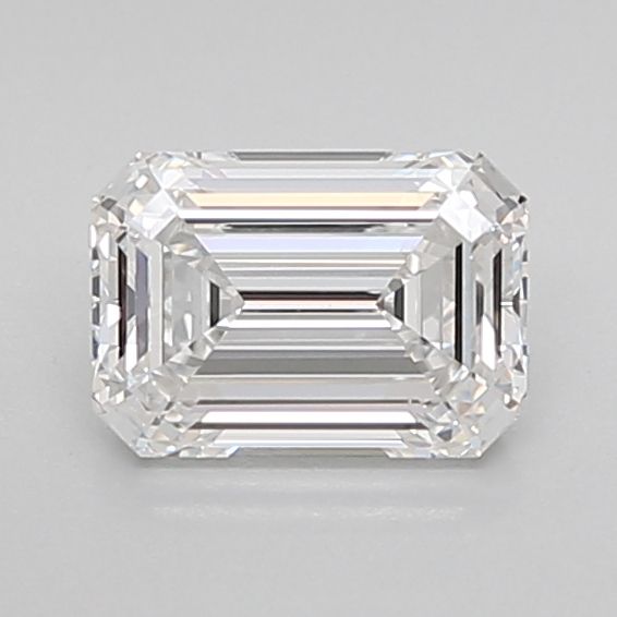 1.02-Carat Emerald Shape Lab Grown Diamond, Color : D, Cut : Na, Clarity : IF