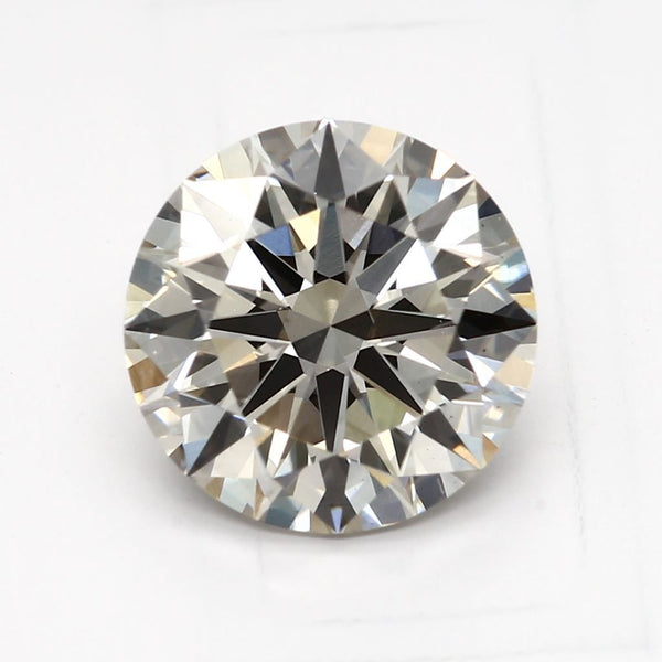1.5-Carat Round Shape Lab Grown Diamond, Color : J, Cut : Good, Clarity : VS2