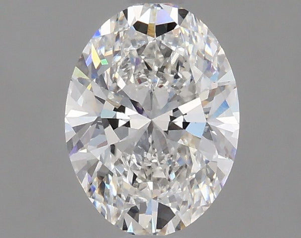 1.32-Carat Oval Shape Lab Grown Diamond, Color : E, Cut : Na, Clarity : VS1