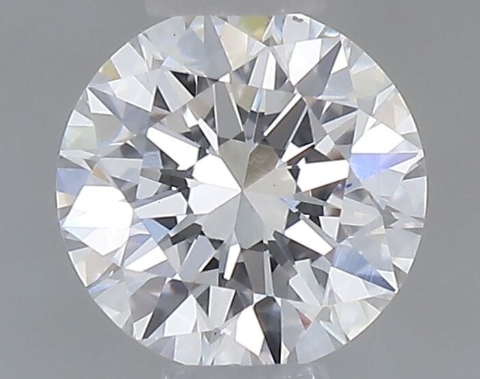 0.33-Carat Round Shape Lab Grown Diamond, Color : E, Cut : Excellent, Clarity : VS2