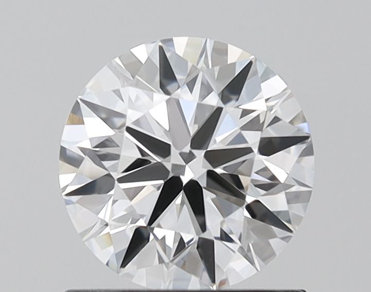 0.93-Carat Round Shape Lab Grown Diamond, Color : D, Cut : Ideal, Clarity : VVS2