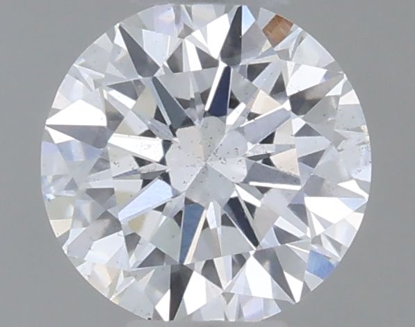 0.3-Carat Round Shape Lab Grown Diamond, Color : E, Cut : Excellent, Clarity : SI1