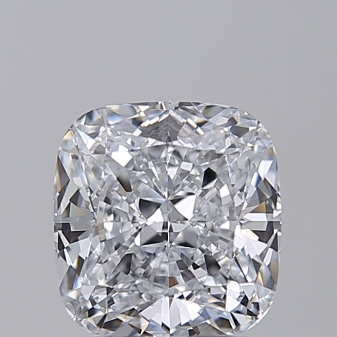 2.11-Carat Cushion Shape Lab Grown Diamond, Color : E, Cut : Na, Clarity : VVS2