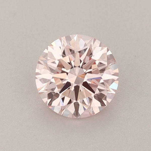 0.59-Carat Round Shape Lab Grown Diamond, Cut : Ideal, Clarity : VVS2