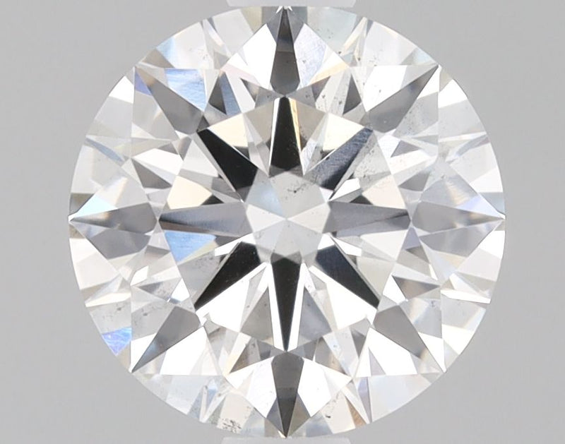 1.08-Carat Round Shape Lab Grown Diamond, Color : H, Cut : Ideal, Clarity : SI2