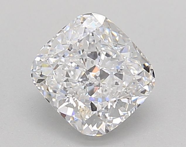 0.9-Carat Cushion Shape Lab Grown Diamond, Color : D, Cut : Na, Clarity : VS1