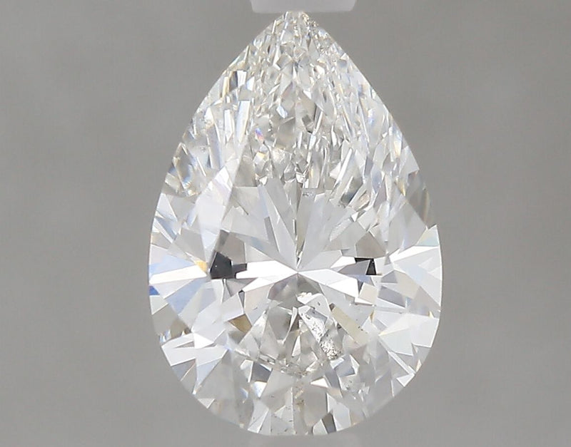 1.04-Carat Pear Shape Lab Grown Diamond, Color : G, Cut : Na, Clarity : VS2