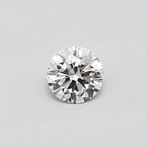 0.3-Carat Round Shape Lab Grown Diamond, Color : E, Cut : Excellent, Clarity : SI1