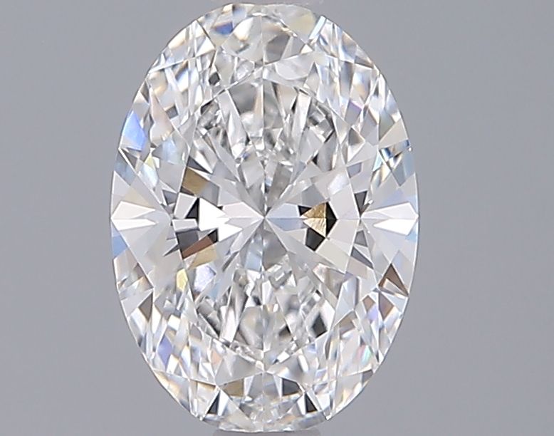 1.34-Carat Oval Shape Lab Grown Diamond, Color : E, Cut : Na, Clarity : VVS2