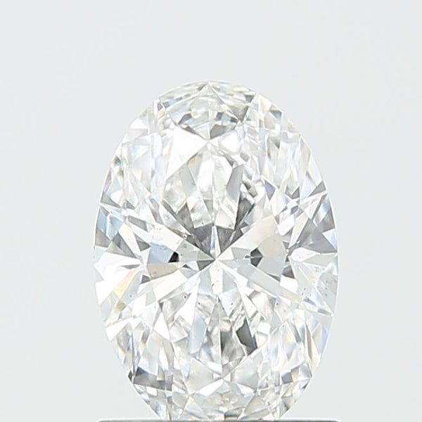 1.11-Carat Oval Shape Lab Grown Diamond, Color : E, Cut : Na, Clarity : VS2