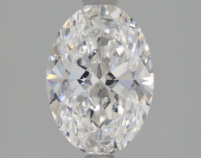2.04-Carat Oval Shape Lab Grown Diamond, Color : E, Cut : Na, Clarity : VS1