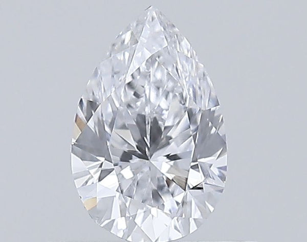 0.5-Carat Pear Shape Lab Grown Diamond, Color : D, Cut : Na, Clarity : VS1