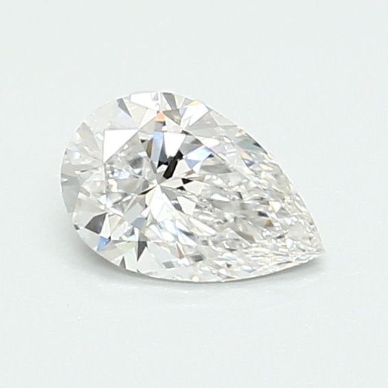 0.51-Carat Pear Shape Lab Grown Diamond, Color : D, Cut : Na, Clarity : VS1