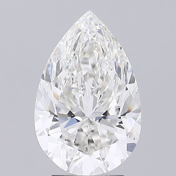 3.71-CARAT Pear DIAMOND