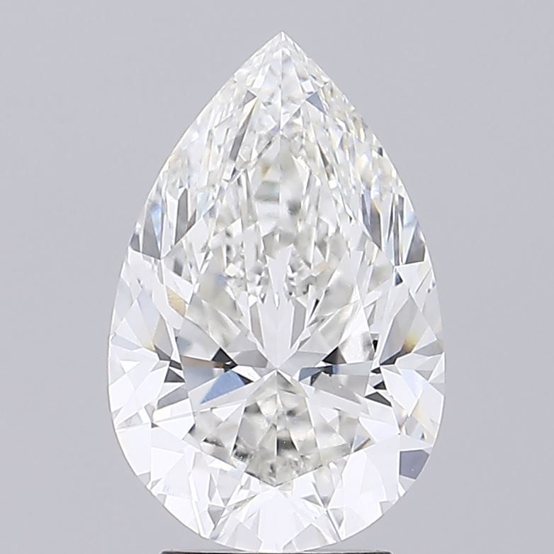 3.71-CARAT Pear DIAMOND