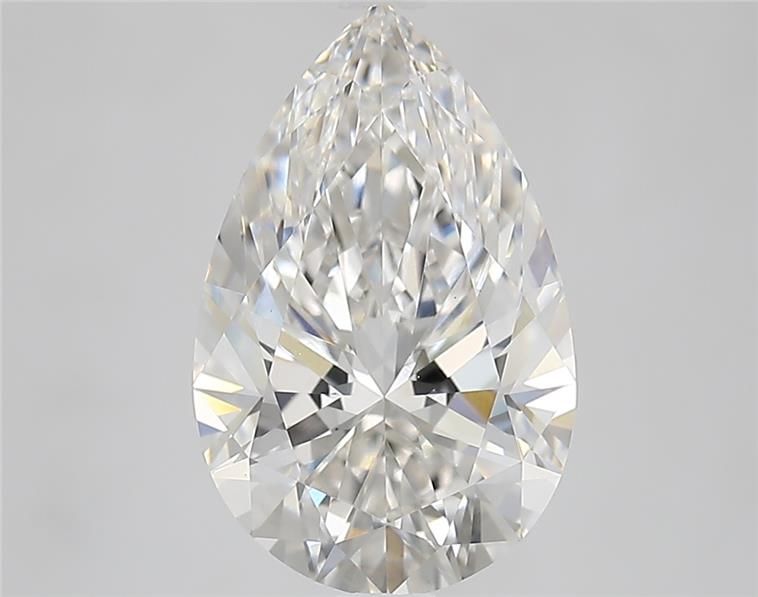 3.37-CARAT Pear DIAMOND