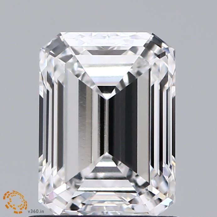 1.08-CARAT Emerald DIAMOND