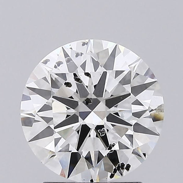 2.03-Carat Round Shape Lab Grown Diamond