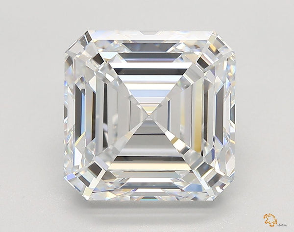 5.26-CARAT Square emerald DIAMOND