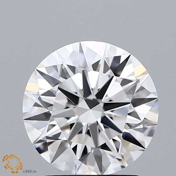 2.03-Carat Round Shape Lab Grown Diamond