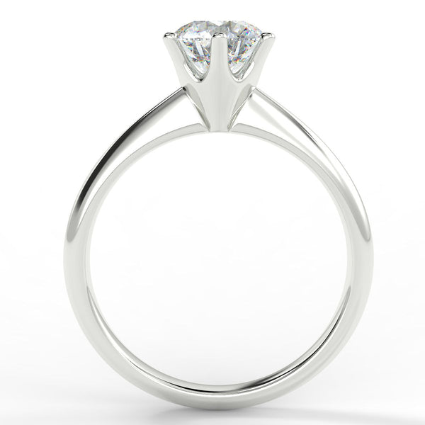 Joanne Round Brilliant Cut Solitaire Diamond Ring – Eco Lab Diamonds