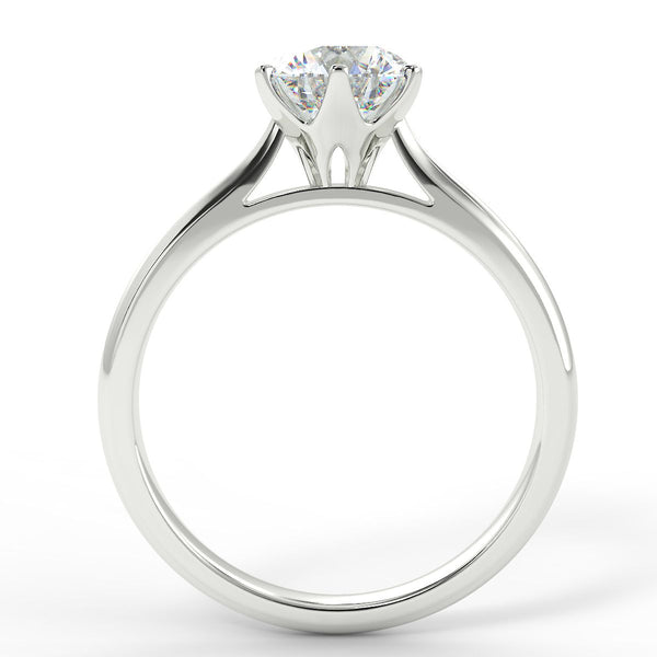 Zoe Round Brilliant Cut Solitaire Diamond Ring – Eco Lab Diamonds