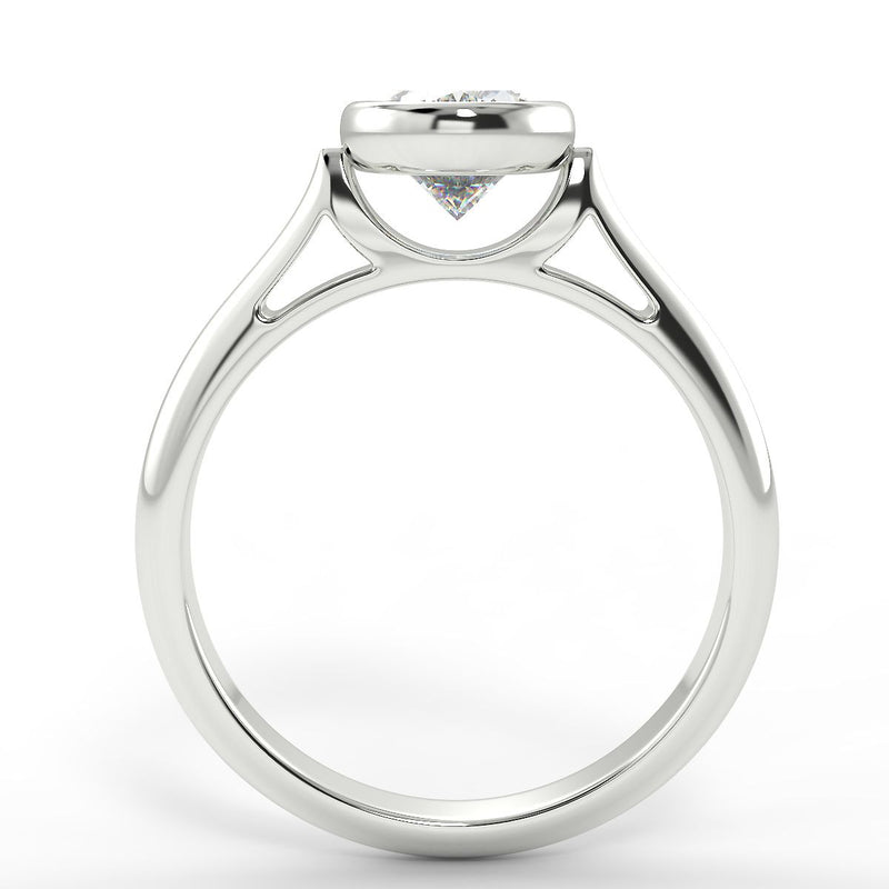 Eco 5 Oval Cut Solitaire Diamond Ring