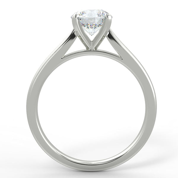 Maya Round Brilliant Cut Solitaire Diamond Ring – Eco Lab Diamonds