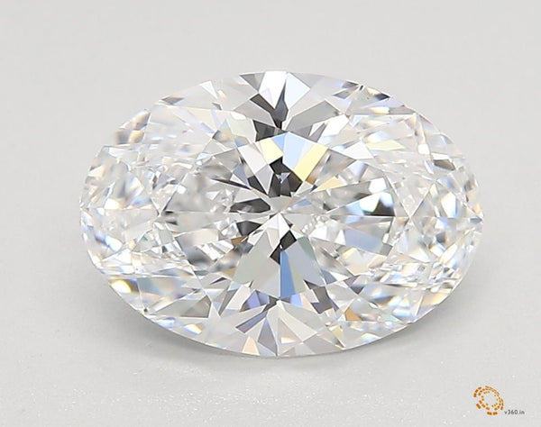 2.03-Carat Oval Shape Lab Grown Diamond