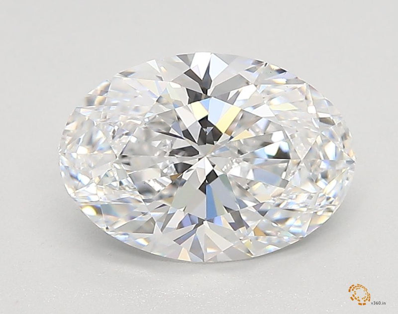 2.03-Carat Oval Shape Lab Grown Diamond