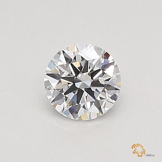 0.31-Carat Round Shape Lab Grown Diamond