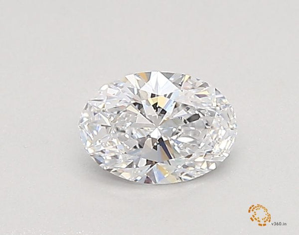 0.3-Carat Oval Shape Lab Grown Diamond